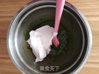 抹茶戚风的做法步骤：15