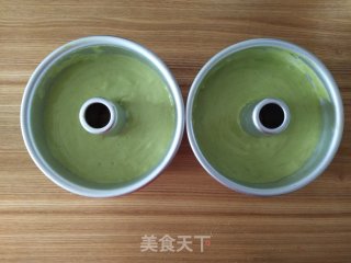 抹茶戚风的做法步骤：17