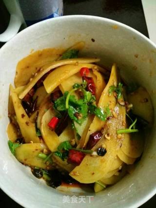 凉拌土豆片的做法步骤：1