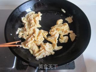 苋菜炒鸡蛋的做法步骤：4