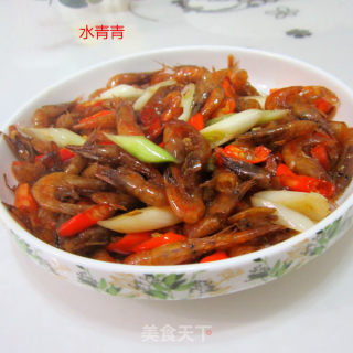 尖椒小虾的做法步骤：11