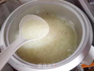 毛豆鸡肉粥的做法步骤：9