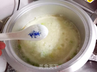 毛豆鸡肉粥的做法步骤：11