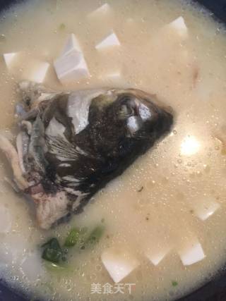 鱼头豆腐汤的做法步骤：6