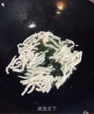家常炒茄丝的做法步骤：5