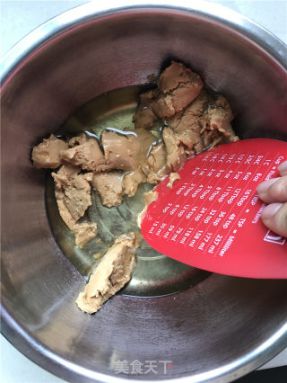 花生酱小饼干的做法步骤：2