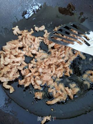 三丝炒肉的做法步骤：8