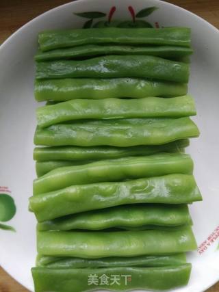 麻汁豆角的做法步骤：5