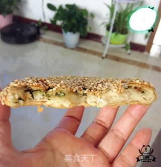 烤箱版芝麻烧饼的做法步骤：19