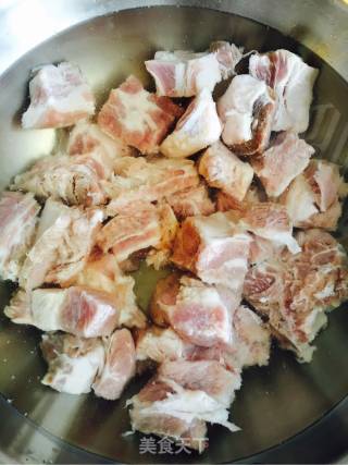 土豆豆角炖排骨的做法步骤：3
