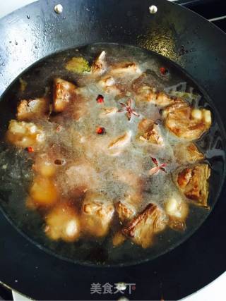 土豆豆角炖排骨的做法步骤：12