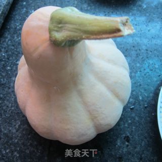肉丝蒸南瓜的做法步骤：2