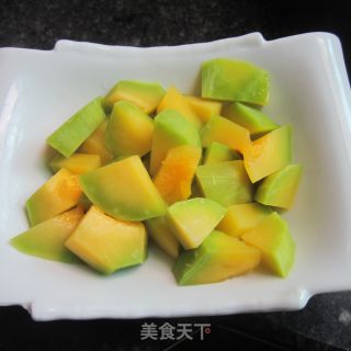 肉丝蒸南瓜的做法步骤：7
