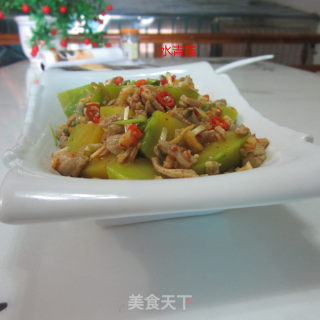 肉丝蒸南瓜的做法步骤：14