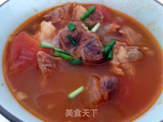 秘制西红柿牛腩的做法步骤：6