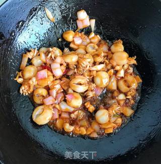 酱烧墨鱼仔的做法步骤：10