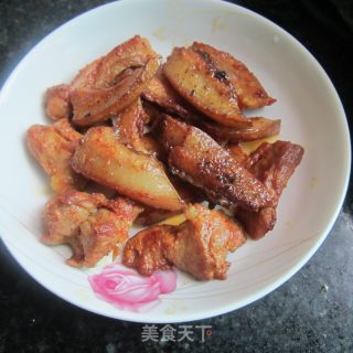 纳八豆蒸肉的做法步骤：4