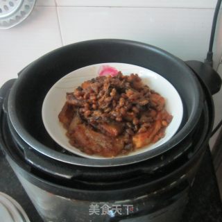 纳八豆蒸肉的做法步骤：7