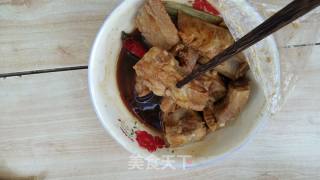 照烧排骨饭（微波）的做法步骤：9