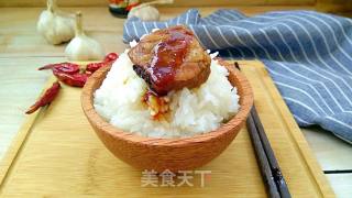 照烧排骨饭（微波）的做法步骤：14