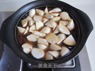 茭白烧鸭腿的做法步骤：9