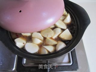 茭白烧鸭腿的做法步骤：10
