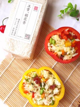 彩椒炒饭的做法步骤：15