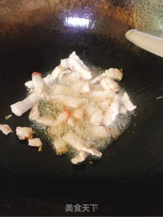 肉丝茭白丝的做法步骤：5