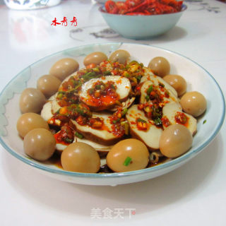 拌卤豆腐卷的做法步骤：9