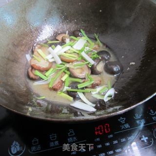 肉浇香菇的做法步骤：9