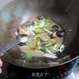 肉浇香菇的做法步骤：10