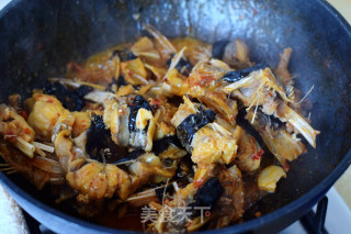 蒜蓉辣酱烧鮟鱇鱼的做法步骤：11