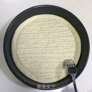 培根口蘑田园披萨的做法步骤：7