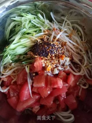 快手时蔬凉面的做法步骤：5
