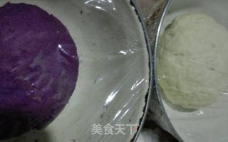 紫薯遇上馒????❤的做法步骤：1