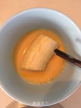 油炸香蕉的做法步骤：4