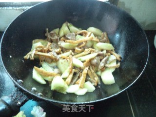 黄瓜肉片的做法步骤：8