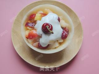 酸奶水果沙拉的做法步骤：10