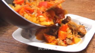 四季餐桌|土豆西红柿焖排骨的做法步骤：11