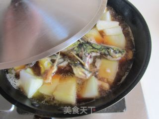 黄骨鱼炖冬瓜的做法步骤：7