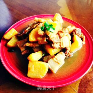 土豆烧肉的做法步骤：10