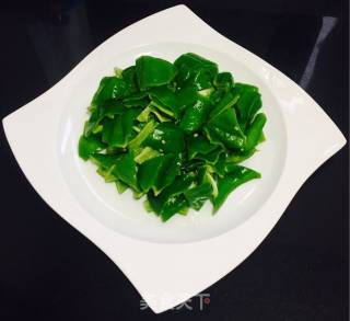 青椒炒肉的做法步骤：4