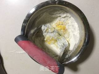 杏仁葡萄干饼干的做法步骤：2