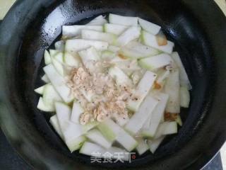 虾皮蒲瓜的做法步骤：4