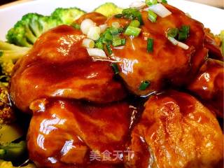 面筋塞肉的做法步骤：8