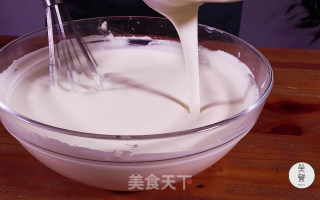 许愿池慕斯的做法步骤：5