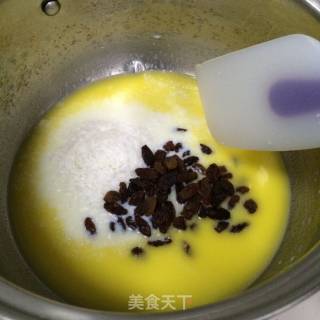 葡萄干椰蓉泡浆面包的做法步骤：7
