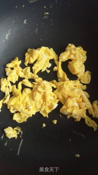 马齿笕炒鸡蛋的做法步骤：3