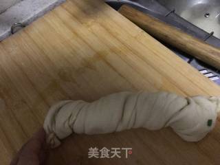 葱香饼（油锅盔）的做法步骤：11