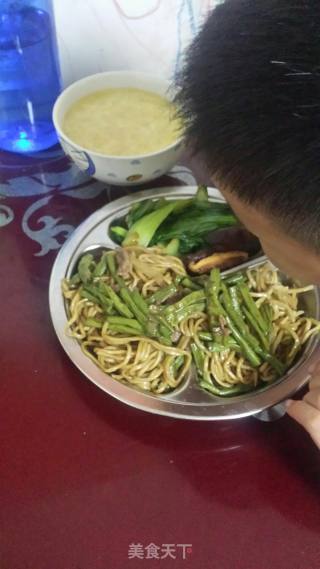 豆角焖面的做法步骤：11
